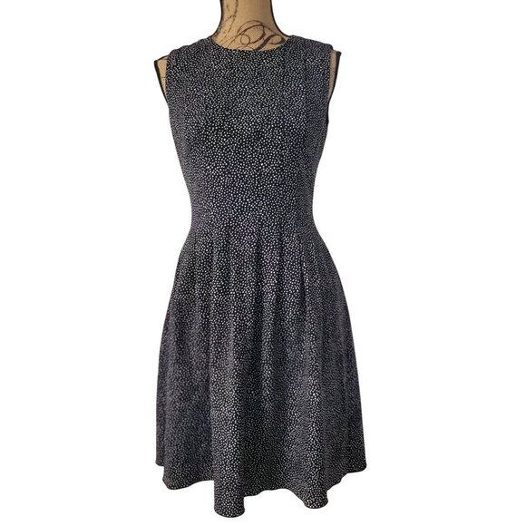 Anne Klein Women's Sleeveless Vertical Seamed Fit & Flare Printed Dress-US 4 - Picture 5 of 11